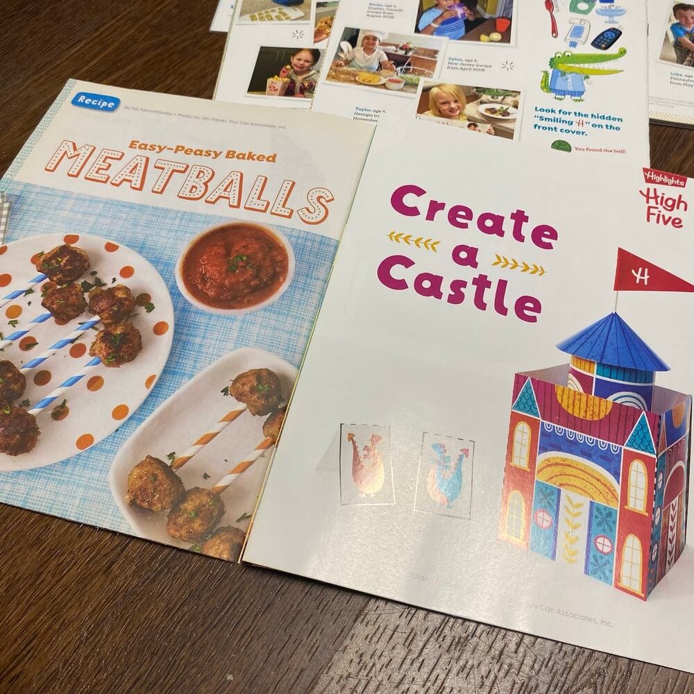 Lot of 8 Highlights High Five Children's Magazines Puzzles Stories Craft 2020 - Picture 9 of 10